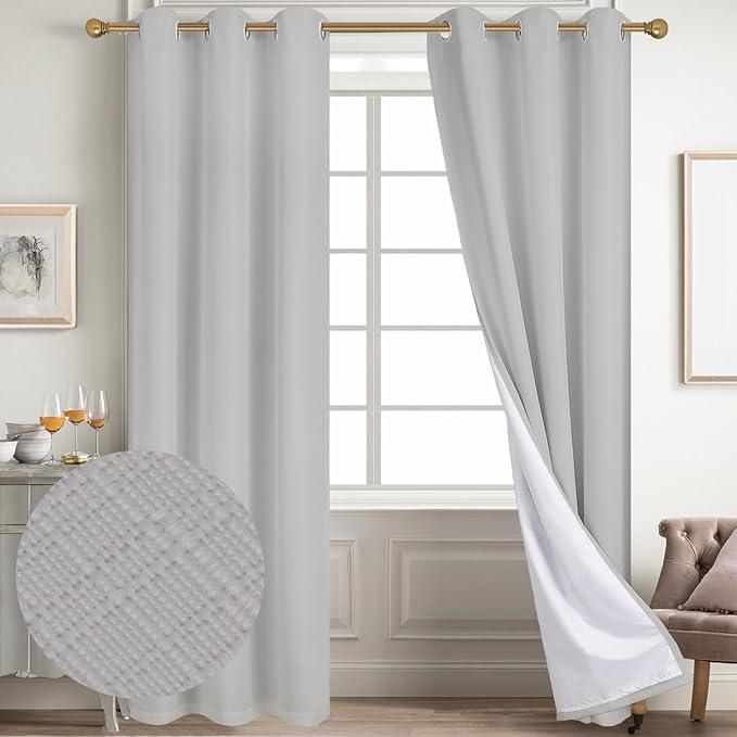Linen Cappuccino Curtains 48"x22" 2 Pieces Linen Cappuccino Curtains 48"x22" 2 Pieces