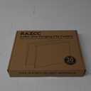 Hanging File Folders, RAZCC 30 Pack Reinforced Hanging Folders Letter Size, Designed for Bulky Files, Filing Cabinet, Adjustable Tabs, Assorted Colors