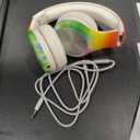 LilGadgets Connect+ Pro Wired Kids Headphones for School with Microphone, Volume Limiting Over-Ear Headset with Cord, SharePort Technology & SoftTouch Padding, Tie Dye Rainbow (Printed, Multicolor)