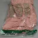 little dove Bed Canopy with Star Lights, Double Layer Canopy for Bed, Princess Play Tent for Girls Room, Breathable Bed Curtain for Children Reading Nook, Machine Washable, 25.6''x106'', Pink