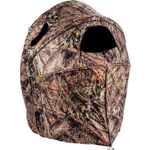 Ameristep Hunting Lightweight Portable Ultra-Compact Easy-Setup 1-Person Deluxe Tent Chair Ground Blind, Mossy Oak Break-Up Country