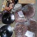 JAMFLY Bar Stools Set of 2, Leather Adjustable Barstools Counter Height Modern Bar Stools, Island Chairs Set of 2 for Kitchen, Brown