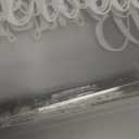 Roowest 10 Set Acrylic Reserved Table Signs Clear Wedding Reserved Signs with Holder Table Cards for Wedding Seating Reception Restaurant Birthday Party Ceremony Decoration(Clear, White)