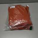 HUUSA Women 2 Piece Sweater Midi Pencil Skirt Set Fall Winter Split Dress Batwing Long Sleeve Oversized Top Casual Outfit (Orange)