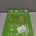 Large 10X Hands Free Magnifying Glass with Light for Reading Neck Wear Magnifier with Adjustable Brightness 50 Led Lights Flexible Gooseneck Full Book Page Magnifier for Seniors Low Vision Elderly