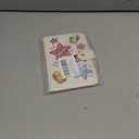 PU Leather Passport Wallet with Card Holders, Zippered Coin Pocket & Cash Slot, Slim Travel Passport Holder for Men & Women (White)