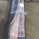 Loloi Loren Collection LQ-15 Terracotta/Sky 7'-6" x 9'-6" Area Rug