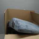 Lunix 3pcs Orthopedic Bed Wedge Pillow Set, Post Surgery Memory Foam for Back, Leg, and Knee Pain Relief, Adjustable Sitting Pillow for Sleeping, Acid Reflux, and GERD, with Hot Cold Pack, Navy