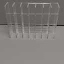 2 Pack Acrylic Eyeshadow Makeup Palette Organizer: Makeup Organizer for Drawer - 7-Section Cosmetic Display Case for Bathroom Vanity Countertop - Clear Cosmetic Organizer Storage Accessories