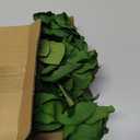 12pcs Rose Artificial Flowers, Fake Rose Silk Flower Bouquet, Faux Roses with Stems - 50cm, Roses Decor for Wedding & Home Decoration (Dark Green)