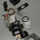 Black Exterior Door Lock Set, Front Door Lock Set with Deadbolt, Square Contemporary Matte Black Front Door Lock Sets, Heavy Duty Zinc-alloyed Exterior Door Handle (1 Pack)