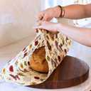 Bee's Wrap Beeswax Wraps for Bread - Beeswax Bread Wrap for Sourdough & Bread Storage - Plastic Free Made in USA Reusable Natural Food Wrap - Meadow Magic