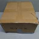 SAYZH Fruit Vegetable Basket for Kitchen, Rotating Storage Rack, 5 Tier Rolling Cart with top lid, Large Metal Wire Basket for for Potato Onion Snack, Green