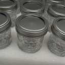 VERONES Mason Jars, 15 PACK 8 OZ Canning Jars Jelly Jars With Regular Lids | Mason Jars Canning Jars Set, Ideal for Jam, Honey, Wedding Favors, Shower Favors