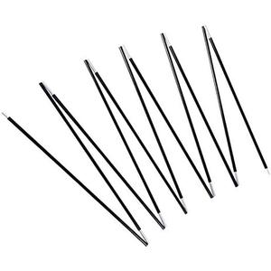 BRILLIANCE4U Aluminum Tent Poles Replacement, Black Pre-Assembled Tent Pole, 7001 T6 Heated Camping Tent Rod BRILLIANCE4U Aluminum Tent Poles Replacement, Black Pre-Assembled Tent Pole, 7001 T6 Heated Camping Tent Rod