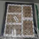 4"x6" Wood Photo Collage Frame 5 Openings, 11"x14" Multi Picture Frame Collage Wall Decor, Brushed Black Frame with White Mat, Solid Pine Wood