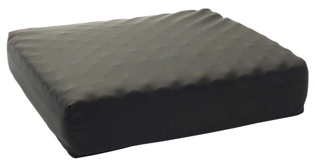 Lumex Basic Wedge Wheelchair Cushion, 4" Thick, 22"x18", 8220228 (22x18)