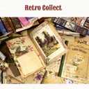 160 PCS Scrapbook Paper Packs for Journaling Supplies, Vintage Scrapbook supply for Junk Journal Bullet, Scrapbooking Materials for Journals Planners, Cottagecore Collage Album