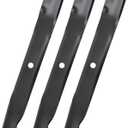 115-2454-03 Lawn Mower Blades Compatible with T oro Time Cutter SS5425 54 Inch Deck, High Lift Blades Replace for 115-4999 115-4999-03 115-9650-03, Fit for Ex Mark Quest E-Series S-Series, 3 Pack