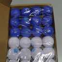 Shappy 24 Pcs Hanukkah Mini Stress Balls 1.57 Inch PU Foam Squeeze Balls for Stress Relief Anxiety Squeeze Fidget Toys for Boys Girls Adults Hanukkah Themed Party Favor Supplies, 6 Styles