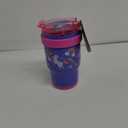 REDUCE 14 Oz Coldee Kids Tumbler with Lid and Straw - Coldee Insulated Travel Mug - Spill-Proof, Sweatproof Stainless Steel, BPA-Free - Includes Handle, Reusable Silicone Straw - Unicorn Magic