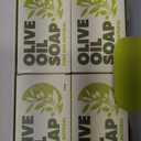 Olive Oil Soap Bars - Set of 8 - Organic Bar Soap - Moisturizing, Gentle on Skin, Rich in Antioxidants - Ideal for Sensitive Skin, Kids, Men, and Women - Perfect for Everyday Use (7.2 Ounce (Pack of 8))