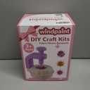 windpaint Fabric Flower Bouquets Toys, Christmas Gifts DIY Craft Kits Toys for Kids, Arts & Crafts for Girls 3 4 5 6 7 8 9 10 Years Old Toddler, Educational Learning Preschool Birthday Gifts(Purple)