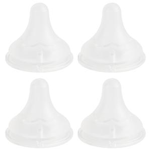 Silicone Nipple (L) for Spectra Baby Bottles, Fast Flow, 6m+, 4 Count