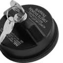 VIESUP 10504 Locking Gas Cap Compatible with Toyota 1999-2002 2007-2016 Camry 1999-2004, 2010-2019 Tacoma 1999-2002 2010-2019 4Runner 1999-2004 2007-2014 2016 Avalon Replaces 77300-47020