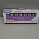 Keyboard Piano for Kids, BIGFUN 37 Keys Toddler Piano Multifunction Music Educational Instrument Toy, Electronic Kids Keyboard for 3-7 Year Old Girls and Boys (Purple)