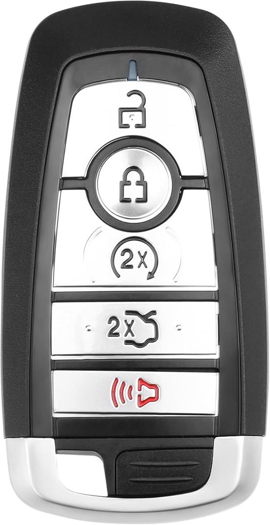 NPAUTO Key Fob Replacement Fits for 2017-2022 Ford Edge, Fusion, Explorer, Mustang, 2020-2022 Lincoln Aviator, Corsair, Smart Proximity Keyless Entry Remote Control Start Car Key Fobs, M3N-A2C93142600
