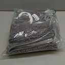 Muddy Mat Paw Dog Door Embroidery Mat Super Absorbent Microfiber Indoor Outdoor mat for Muddy Paws, Non-Slip Washable Pet Rug, Quick Dry Chenille Entryway Carpet, Machine Washable  Grey 19x30