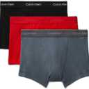 4 x Calvin Klein Men's Cotton Classics 3-pack Trunk, Size L