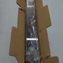 11"x14" Clear Acrylic Serving Tray with Golden Handles, Sturdy Huge Capacity Acrylic Tray for Coffee, Juice, Kitchen and Desk Organizer (11"x14")