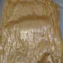 Fovths 2 Pieces Luau Grass Table Skirt 36 feet x 29.5 inch Fringe Banner Grass Table Skirt Natural Hawaiian Straw Grass Skirt for Tiki Bar Roof Summer Beach Tropical Party Decorations, Straw Yellow