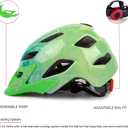 Kids Helmet, SIFVO Kids Bike Helmet Boys and Girls Bike Helmet with Cool Visor Helmet for Kids 5-14, Kids Bike Helmets Youth Bike Helmet Adjustable & Lightweight Size: Medium: 19.69"-22.44"(50-57cm)