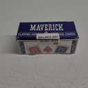 Maverick Playing Cards, Standard Index, Red and Blue, 12 Pack