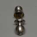 BESTTEN Keyed Same Exterior Door Knob and Single Cylinder Deadbolt Combo Set, Keyed Alike Entry Door Knobs with Lock and Keys for Entrance and Front Door, Satin Nickel