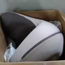 22" XL Reading Pillow Sitting in Bed,Back Support & Armrests(Grey&DarkGrey), Queen Size