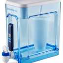 ZeroWater 22-Cup 5-Stage Water Filter Dispenser with Instant Read Out - 0 TDS for Improved Tap Water Taste - IAPMO Certified to Reduce Lead, Chromium, and PFOA/PFOS
