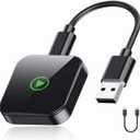 Wireless CarPlay Adapter 2025 Upgrade Mini USB Plug & Play Device Converts Wired CarPlay to Wireless Seamless Connection Compatible with iPhone