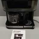 AIRMSEN 12-Cup Programmable Coffee Maker  Single Serve Machine for K-Cup Pods & Ground, 1000W Fast Brew, Delay Start, 2H Keep Warm, Touchscreen, 60oz Tank, Glass Carafe  Home & Office