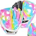 Kids Baseball Glove,Softball Gloves,Baseball Softball Mitt for Kids Girls Toddlers, Tee Ball Glove for Training and Beginner Play, Left Hand Glove, Right Hand Throw