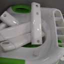 Potty Training Seat with Step Stool Ladder, SKYROKU Potty Training Toilet for Kids Boys Girls Toddlers - Comfortable Safe Potty Seat with Anti-Slip Pads Ladder Green