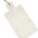 Bloomingville Sage Color Marble Tray with Leather Tie Cheese and Cutting Board, 16" L x 1" W x 8" H (AH2263)