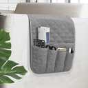 Sofa Armrest Organizer Non Woven Fabric Multifunctional Armchair Caddy for Couch Remote Control Holder for Home