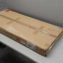 TEMI Small Computer Desk Folding Table - 35.8" Foldable Office Desk, No Assembly, Perfect for Small Spaces in Bedroom, Dorm, or Apartment, Portable Mini Desk or Study Table with Compact Design, Brown