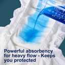 OPTEEL Adult Diapers with Tabs, Max Absorbency, Women & Men Size L, 72ct