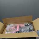 Umatoll Tricycle for Toddlers 2-5 Year Old, Ajustable Toddler Bike Outdoor Toys, Birthday Gift for Girl Age 2-4, Trike with Light up Wheels (Pink)