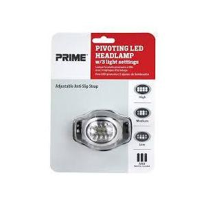 LED Headlamp w/Flood
& Spotlight Settings